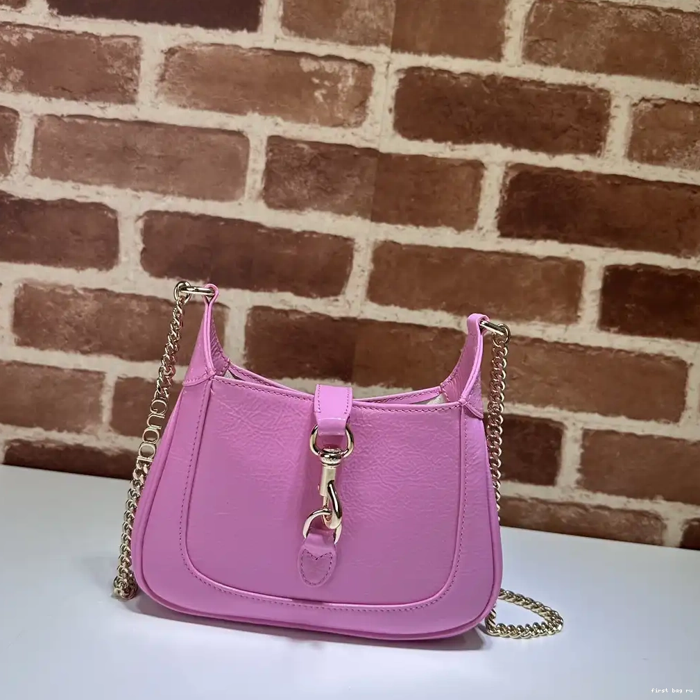 First bag ru JACKIE GUCCI SHOULDER BAG-19.5*18*3.5CM 0626
